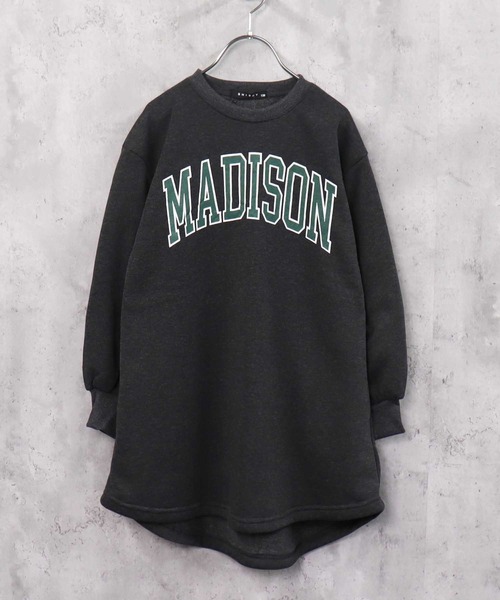 THE CASUAL（カジュアル）の「選べる18カラービッグシルエットボリューム袖ワンピース（ワンピース・キッズ・ブラック系/ベージュ系1/ベージュ/オートミール/ダークグリーン/キャメル/グレー系2/ベージュ系/ブラック/グレイッシュベージュ/ダークグリーン系/チャコール/杢グレー/ヘザーチャコール/グレー系/グレー系1/ピンク/ネイビー・150cm/110cm/130cm/120cm/160cm/140cm）」の8枚目の写真