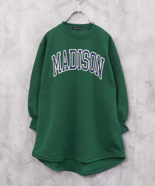 THE CASUAL（カジュアル）の「選べる18カラービッグシルエットボリューム袖ワンピース（ワンピース・キッズ・ブラック系/ベージュ系1/ベージュ/オートミール/ダークグリーン/キャメル/グレー系2/ベージュ系/ブラック/グレイッシュベージュ/ダークグリーン系/チャコール/杢グレー/ヘザーチャコール/グレー系/グレー系1/ピンク/ネイビー・150cm/110cm/130cm/120cm/160cm/140cm）」の16枚目の写真