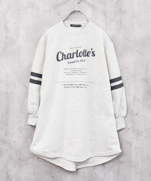 THE CASUAL（カジュアル）の「選べる18カラービッグシルエットボリューム袖ワンピース（ワンピース・キッズ・ブラック系/ベージュ系1/ベージュ/オートミール/ダークグリーン/キャメル/グレー系2/ベージュ系/ブラック/グレイッシュベージュ/ダークグリーン系/チャコール/杢グレー/ヘザーチャコール/グレー系/グレー系1/ピンク/ネイビー・150cm/110cm/130cm/120cm/160cm/140cm）」の11枚目の写真