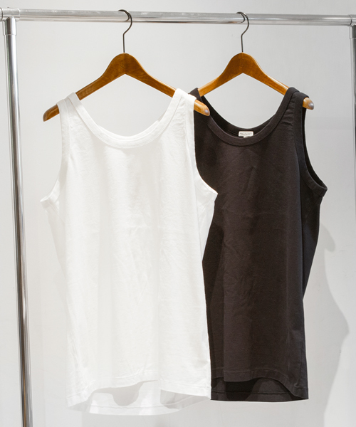 BEAUTY&YOUTH UNITED ARROWS（ビューティーアンドユースユナイテッドアローズ）の「BY ∴ ロング タンクトップ MADE IN JAPAN ◆（タンクトップ・メンズ・ホワイト/ネイビー・SMALL/MEDIUM/LARGE）」の11枚目の写真