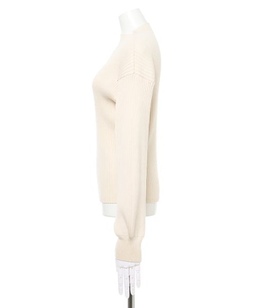 INGNI(イング)の「ボトルネックニット(ニット/セーター・レディース・モカ/ブルー/ピンク/オフホワイト/ブラック/グレー系その他/ボルドー/サックスブルー・M)」の21枚目の写真