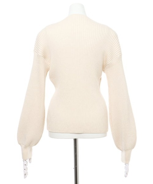 INGNI(イング)の「ボトルネックニット(ニット/セーター・レディース・モカ/ブルー/ピンク/オフホワイト/ブラック/グレー系その他/ボルドー/サックスブルー・M)」の22枚目の写真