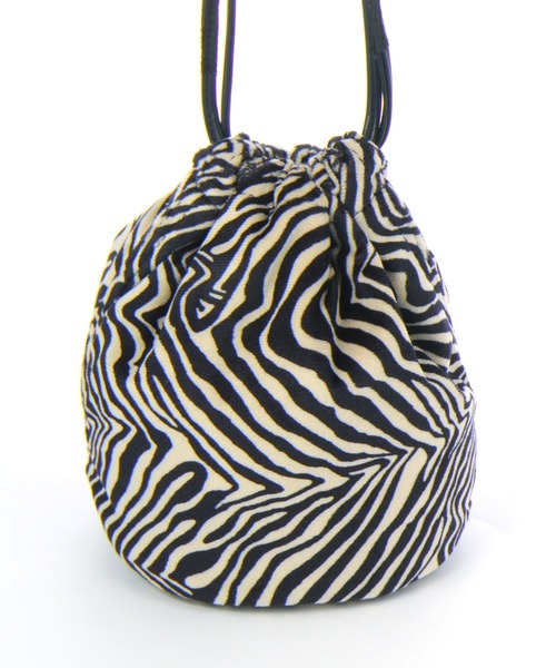 LEPSIM（レプシィム）の「アソートキンチャクＢＡＧ　162532（ショルダーバッグ・レディース・ブルー/アイボリー/ゼブラ・ONE SIZE）」の8枚目の写真