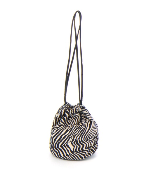 LEPSIM（レプシィム）の「アソートキンチャクＢＡＧ　162532（ショルダーバッグ・レディース・ブルー/アイボリー/ゼブラ・ONE SIZE）」の21枚目の写真