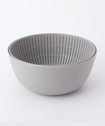 212 KITCHEN STORE | 米とぎにも使えるザルとボール GY <like-it ライクイット>(キッチンツール)