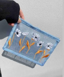 Casselini | Casselini(キャセリーニ)チュール刺繍ポーチ(ポーチ)