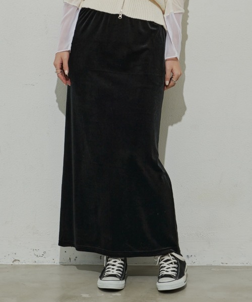 Aunt Marie's（アントマリーズ）の「ベロアナロースカート（スカート・レディース・ブラック/ブルー/イエロー・SMALL/FREE）」の21枚目の写真