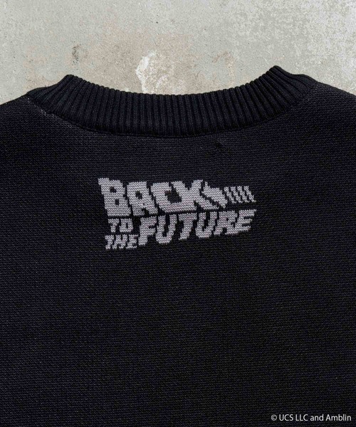 maison special バックトゥザフューチャー　ニット ユニセックスアイテム》【MOVIE SERIES】『BACK TO THE FUTURE