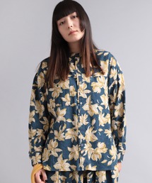 RNA-N : B2877 アンティークフラワープリントシャツ RNA-N｜B2877 アンティークフラワープリントシャツ | Rakuten