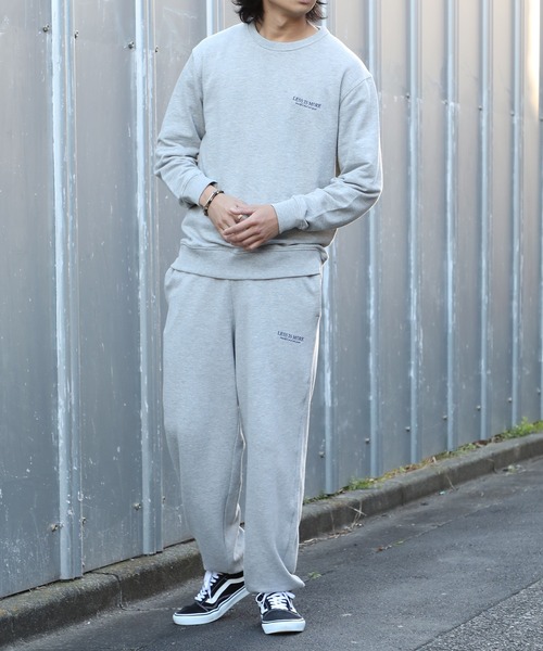 MAISON CLUB(メゾンクラブ)の「【MAISON CLUB】ワンポイント刺繍スウェットパンツ LESS IS MORE 裏毛 セットアップ対応(スウェットパンツ・メンズ・ブラック/グレー/ホワイト/ネイビー/グリーン・L/XL/M)」の9枚目の写真