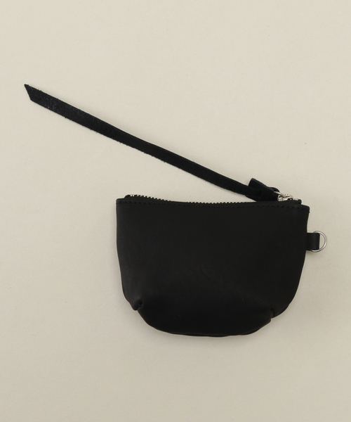 hobo（ホーボー）の「【hobo×JOURNAL STANDARD/ホーボー】別注 PAIR CASE COW LEATHER WITH STRAP（クラッチバッグ・メンズ・ブラック/チョコ・FREE）」の8枚目の写真