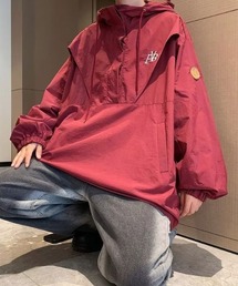 ワンポイントアノラックパーカー