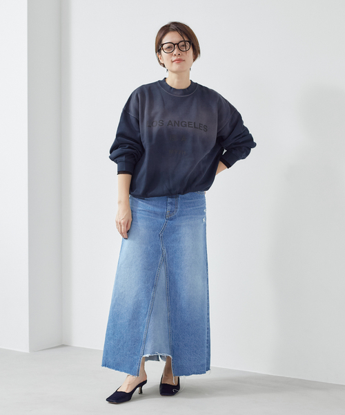 セール】【ANINE BING/アニービン】 JACI SWEAT シャツ MYTH LOS ANG