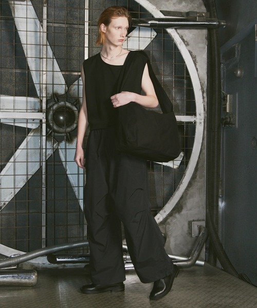 ln fortis(ロンフォルティス)の「ln fortis - 2wayシルエットナイロンパンツ(カーゴパンツ・メンズ・ブラック/カーキ・SMALL/MEDIUM)」の16枚目の写真