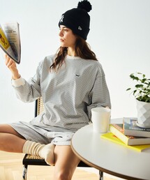TOWNCRAFT | TOWN CRAFT/タウンクラフト TOWN CRAFT×FREAK'S STORE/タウンクラフト 別注 The FOX ピンボーダーロングスリーブTシャツ/ロンT(Tシャツ/カットソー)
