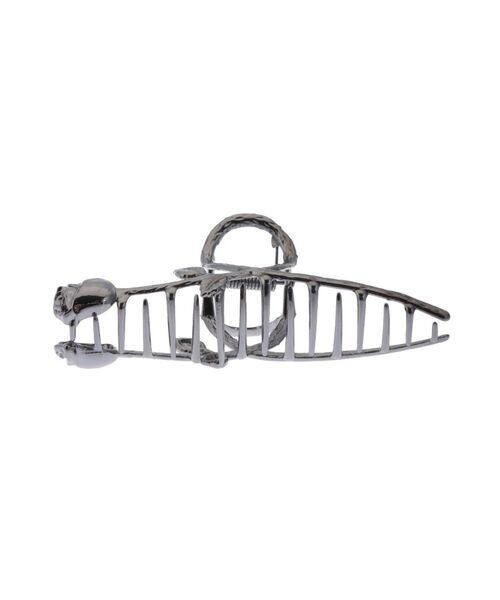 EATME(イートミー)の「ローズバンスクリップ(バレッタ/ヘアクリップ・レディース・シルバー/ブラック・FREE)」の12枚目の写真