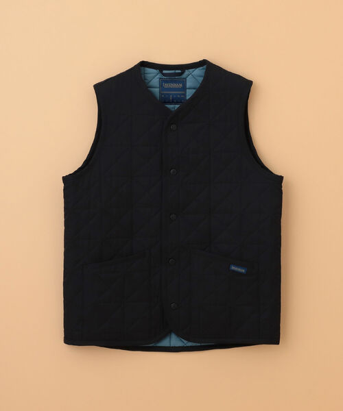 LAVENHAM(ラベンハム)の「LAVENHAM / CROSS DIAMOND THORNHAM(ベスト・メンズ・オリーブ/ブラック・XL/L)」の2枚目の写真