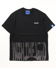 HIPANDA（ハイパンダ）の「HIPANDA メンズ ラインストーン ビッグシルエット Tシャツ（Tシャツ/カットソー）」