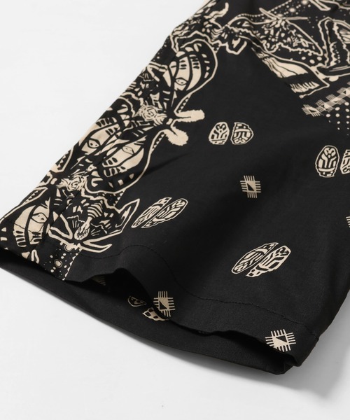 GYPSY&SONS（ジプシーアンドサンズ）の「ONEEAR/コラボバンダナシャツ（シャツ/ブラウス・メンズ・ブラック・MEDIUM/LARGE）」の8枚目の写真