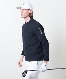 ユナイテッドアローズ　ゴルフシャツ　ハーフジップ長袖 ネイビー XL サイズ：L UNITED ARROWS GOLF ユナイテッドアローズゴルフ