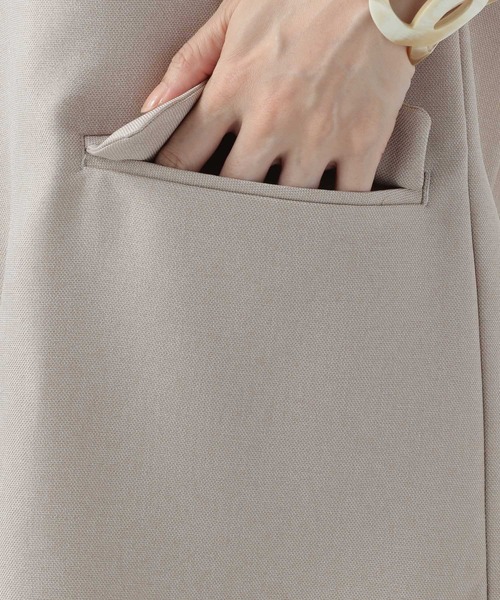 BAYFLOW（ベイフロー）の「リネンライクVネックベスト（ベスト・レディース・ネイビー/カーキ/ベージュ・FREE）」の20枚目の写真