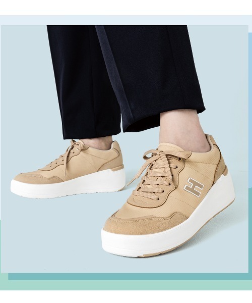 HAWKINS ホーキンス CELIA 5 ローカットスニーカー HW00136 BEIGE（スニーカー）｜Hawkins（ホーキンス）
