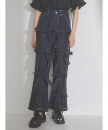 merry jenny | デニムリボンパンツ(デニムパンツ)