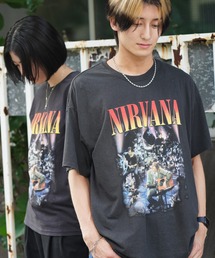 THRIFTY LOOK（スリフティールック）の「THRIFTY LOOK / スリフティールック THRIFTY "NIRVANA" TEE ニルヴァーナ バンドTシャツ バンT（Tシャツ/カットソー）」