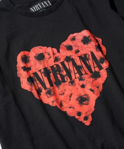 THRIFTY LOOK(スリフティールック)の「THRIFTY LOOK / スリフティールック THRIFTY "NIRVANA" TEE ニルヴァーナ バンドTシャツ バンT(Tシャツ/カットソー・メンズ・ブラック/ブラック系/ブラック系2・LARGE/X-LARGE/MEDIUM)」の9枚目の写真