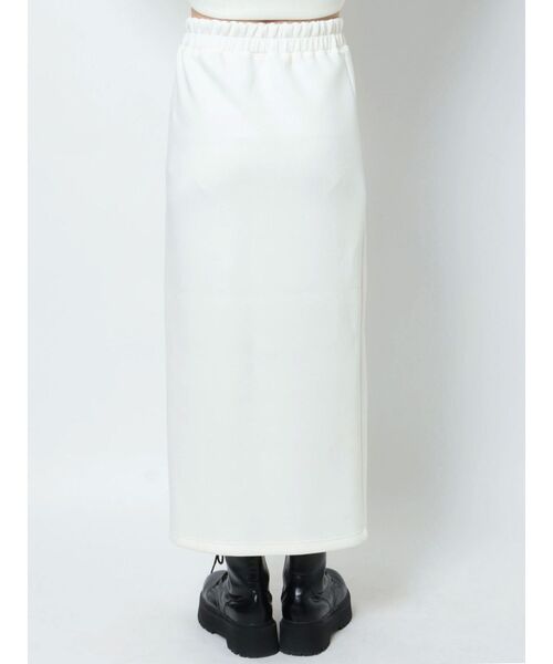 MURUA(ムルーア)の「ロゴスリットスカート(スカート・レディース・アイボリー/ブラック・FREE)」の19枚目の写真