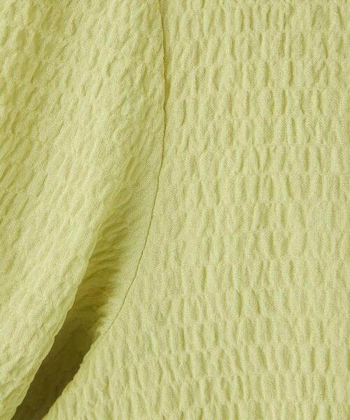 ＜EMMELREFINES＞EMパフスリーブウシロタックブラウス