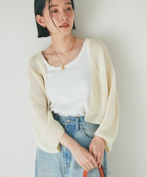 RIVE DROITE | イージーケア/ペーパーヤーントッパーカーディガン(カーディガン/ボレロ)