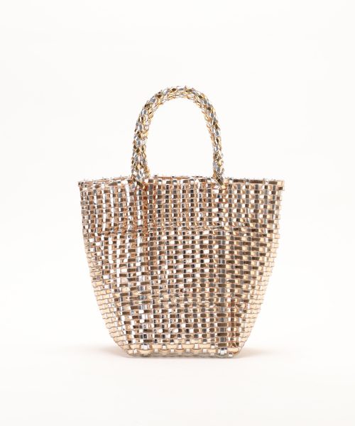 Spick & Span（スピックアンドスパン）の「Spick & Spanメタリックメルカドバッグ（ハンドバッグ・レディース・ゴールド/グリーン・FREE）」の16枚目の写真