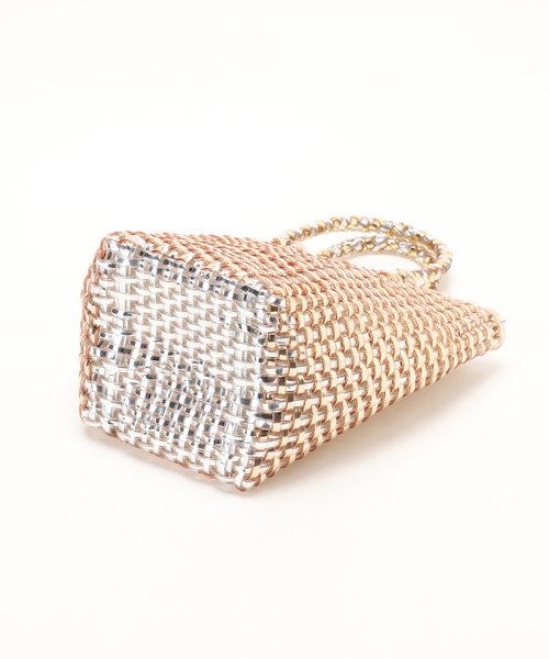 Spick & Span（スピックアンドスパン）の「Spick & Spanメタリックメルカドバッグ（ハンドバッグ・レディース・ゴールド/グリーン・FREE）」の19枚目の写真