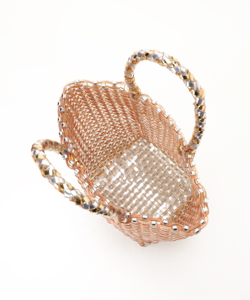 Spick & Span（スピックアンドスパン）の「Spick & Spanメタリックメルカドバッグ（ハンドバッグ・レディース・ゴールド/グリーン・FREE）」の12枚目の写真