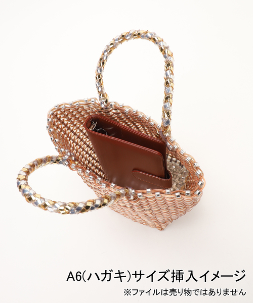 Spick & Span（スピックアンドスパン）の「Spick & Spanメタリックメルカドバッグ（ハンドバッグ・レディース・ゴールド/グリーン・FREE）」の6枚目の写真