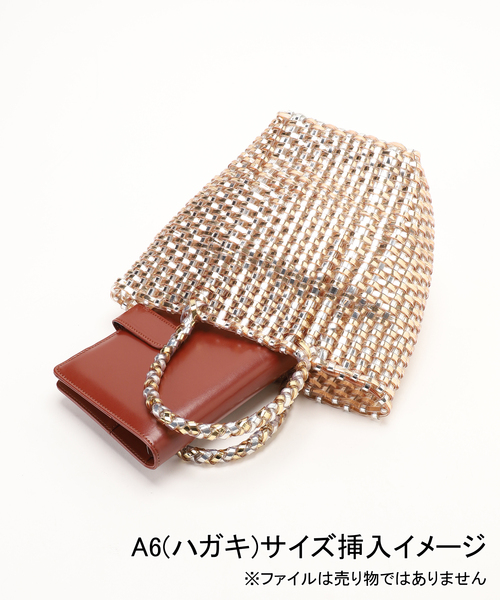 Spick & Span（スピックアンドスパン）の「Spick & Spanメタリックメルカドバッグ（ハンドバッグ・レディース・ゴールド/グリーン・FREE）」の8枚目の写真