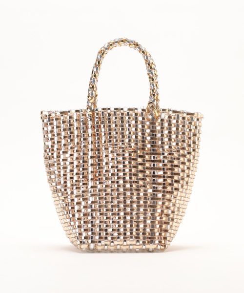 Spick & Span（スピックアンドスパン）の「Spick & Spanメタリックメルカドバッグ（ハンドバッグ・レディース・ゴールド/グリーン・FREE）」の10枚目の写真