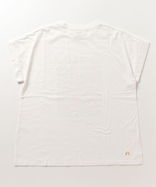 HANGTEN（ハンテン）の「【HANG TEN/ハンテン】FLOWER PT TEE（Tシャツ/カットソー・レディース・ホワイト/チャコールグレー・L/M）」の10枚目の写真