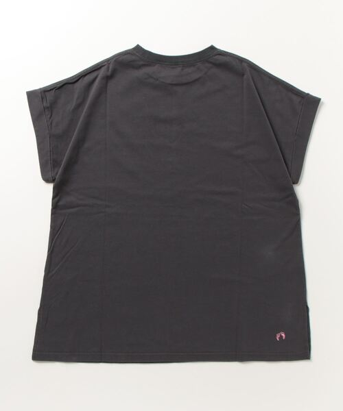 HANGTEN（ハンテン）の「【HANG TEN/ハンテン】FLOWER PT TEE（Tシャツ/カットソー・レディース・ホワイト/チャコールグレー・L/M）」の11枚目の写真