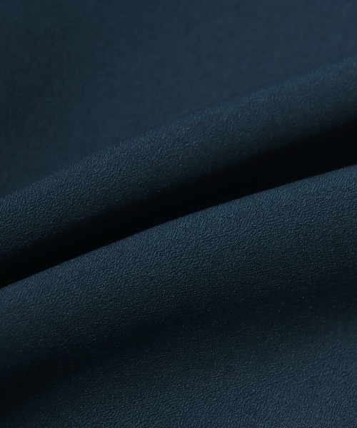 ANPAS（アンパス）の「Amunzen  Oversized Color Switching Design Shirt/梨地 オーバーサイズ バイカラー ストライプ クレリック シャツ（シャツ/ブラウス・メンズ・グレー系その他/パープル/ブラック系その他/ブラック系その他2/グリーン系その他/ライトグレー・LL/M/L）」の9枚目の写真