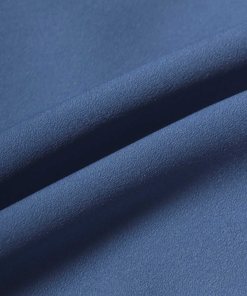 ANPAS（アンパス）の「Amunzen  Oversized Color Switching Design Shirt/梨地 オーバーサイズ バイカラー ストライプ クレリック シャツ（シャツ/ブラウス・メンズ・グレー系その他/パープル/ブラック系その他/ブラック系その他2/グリーン系その他/ライトグレー・LL/M/L）」の8枚目の写真