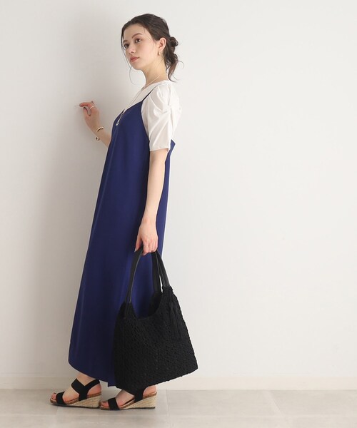 SHOO・LA・RUE（シューラルー）の「◆柄編みニットトート（トートバッグ・レディース・ブラック/グレー/サンドベージュ・00）」の15枚目の写真