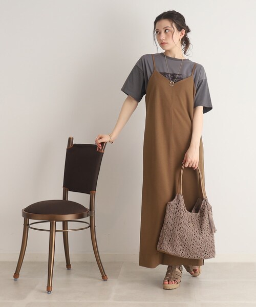 SHOO・LA・RUE（シューラルー）の「◆柄編みニットトート（トートバッグ・レディース・ブラック/グレー/サンドベージュ・00）」の17枚目の写真