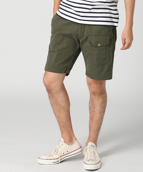 Journal Standard TRISECT(トライセクト)の「C/N リップストップフィールドショーツ #(その他パンツ・メンズ・ベージュ/カーキ・SMALL/LARGE/MEDIUM)」の2枚目の写真