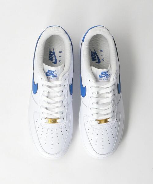 NIKE(ナイキ)の「<NIKE> AIR FORCE 1 07 bl/スニーカー(スニーカー・メンズ・ホワイト・27.5cm/26cm/28cm/26.5cm/27cm)」の6枚目の写真