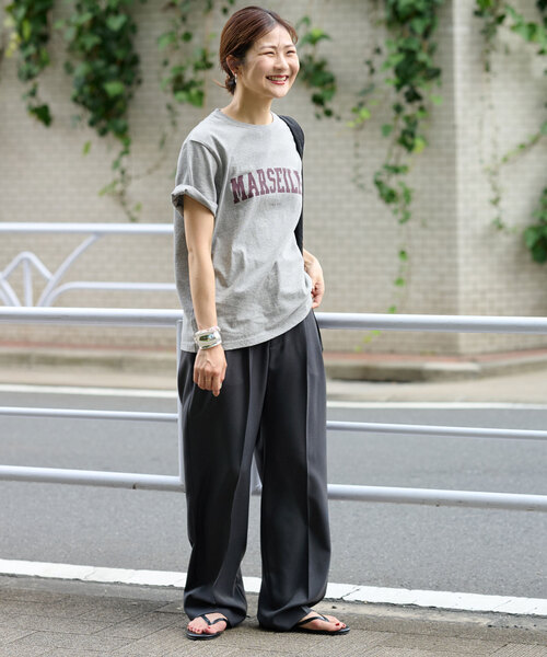 美品 23SS SLOBE IENA スローブイエナ Rue de Charonne スウェット トレーナー グレー レディース 古着 中古 美品 23SS SLOBE IENA スローブイエナ Rue de Charonne