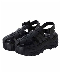 X-girl | PLATFORM GURKHA SANDAL(サンダル)