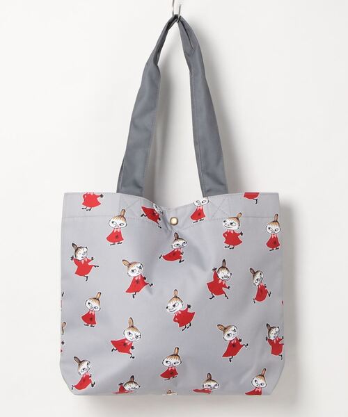 MOOMIN（ムーミン）の「【MOOMIN/ムーミン】 トートバッグ（トートバッグ・レディース・ナチュラル/ピンク/グレー・FREE）」の2枚目の写真