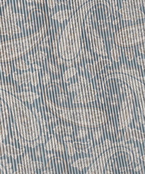 HONEYSUCKLE ROSE（ハニーサックルローズ）の「【接触冷感】【HONEYSUCKLE ROSE】サラサラ柄プリーツパンツ（その他パンツ・レディース・ブラック×ホワイト/ホワイト×カーキブラウン/チャコールグレー×ブラック/ベージュ・M-L）」の15枚目の写真